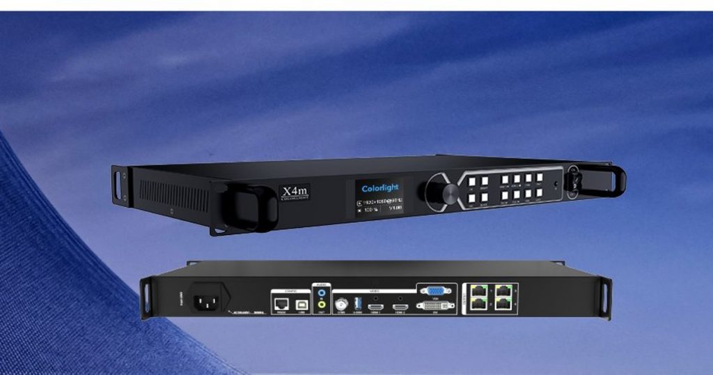 Colorlight X4m LED video processor for conference room displays