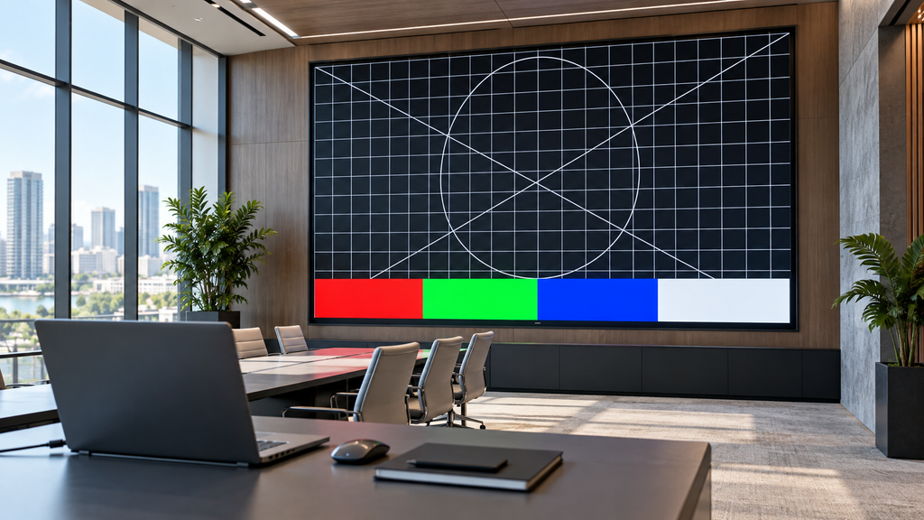LED Display Test Pattern
