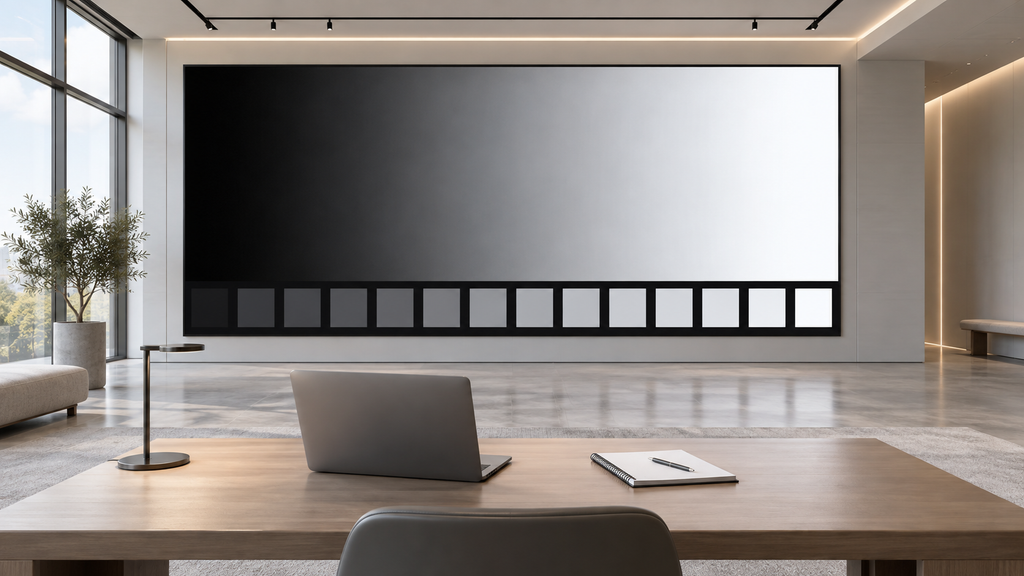 LED Grayscale Check