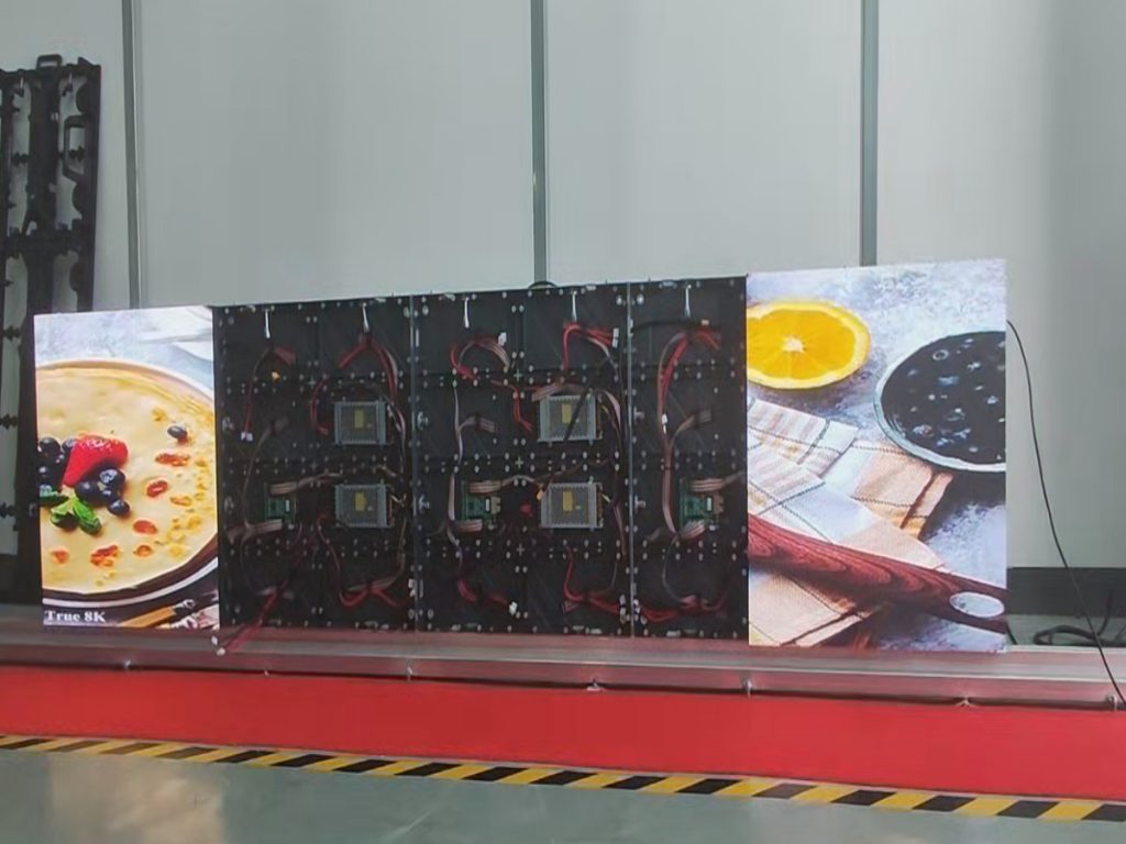 Arclumin SG320-1.8 indoor fixed LED display, factory test, Australia order