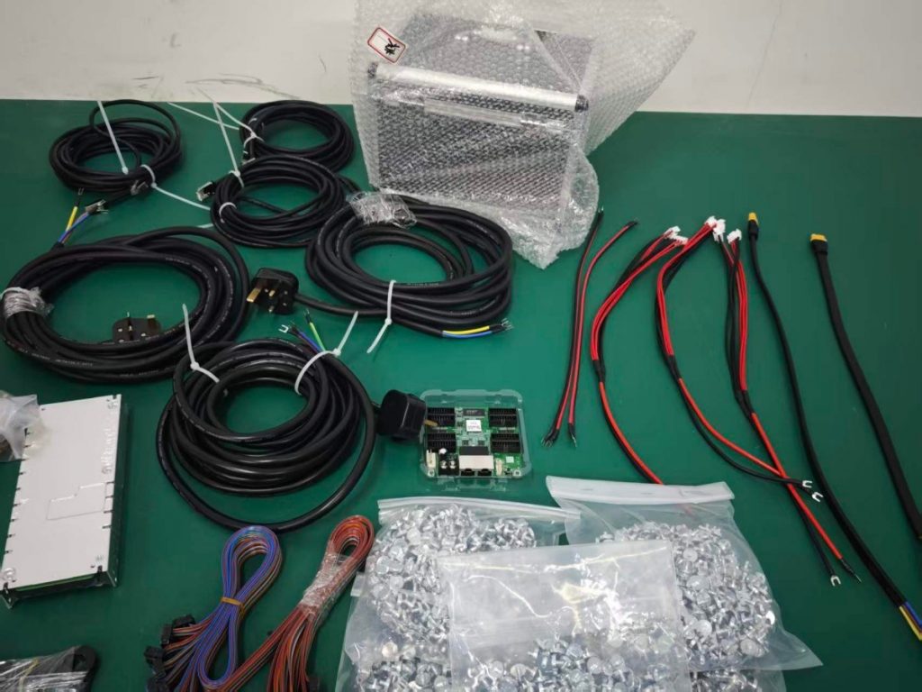 Arclumin SG320-2.5 indoor fixed LED display, factory test, United Kingdom order