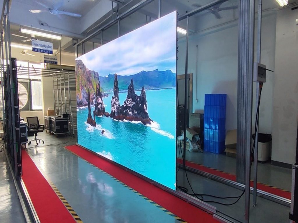 Arclumin TL1000-3.9O rental LED panels, factory test, Belgium order