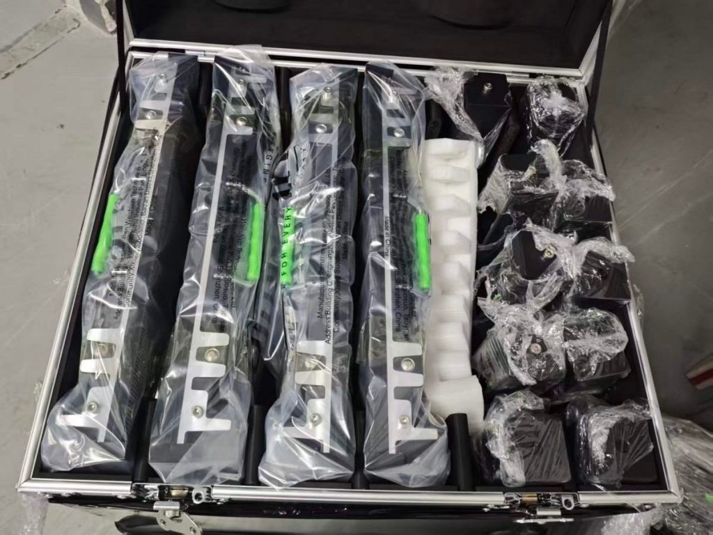 Arclumin TL1000-3.9O rental LED panels, factory test, Belgium order