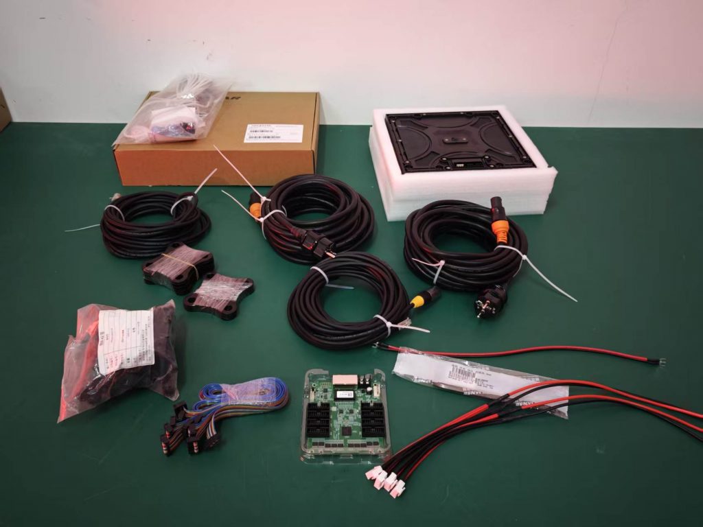 Arclumin TL1000-2.9O rental LED panels, factory test, Bulgaria order