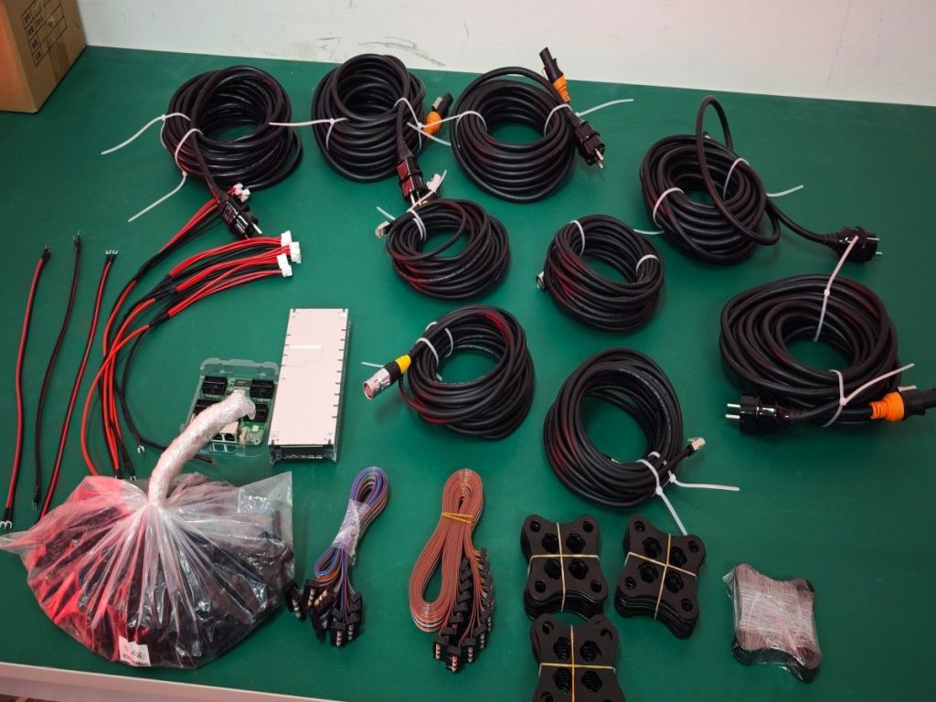 Arclumin TL1000-3.9O rental LED panels, factory test, Germany order