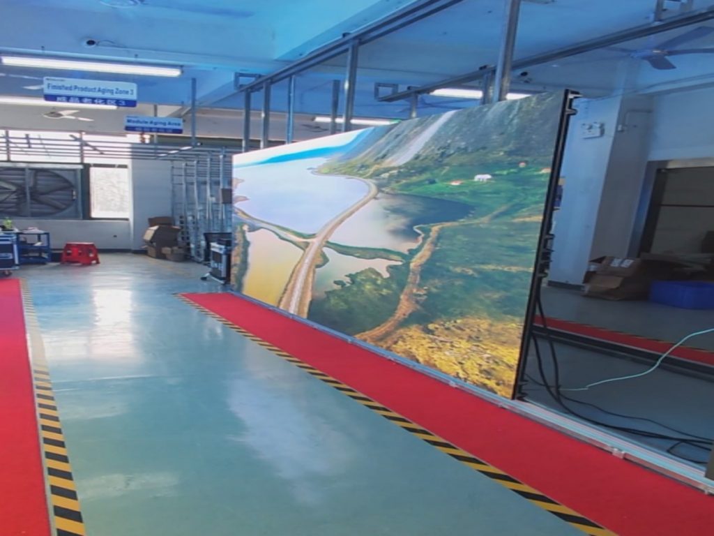 Arclumin TL1000-2.9O rental LED panels, factory test, Germany order