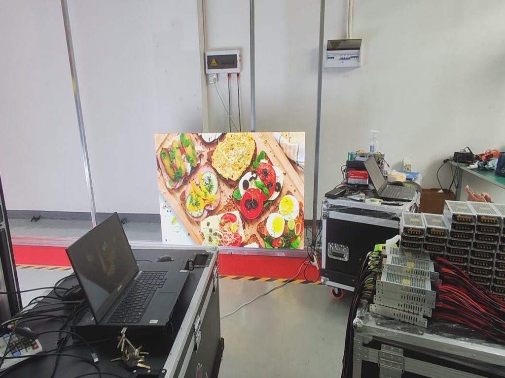 Arclumin TL1000-2.9I rental LED panels, factory test, United Kingdom order