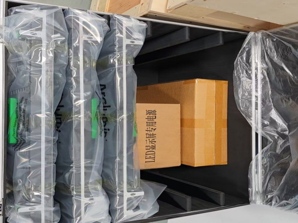 Arclumin TL1000-2.9I rental LED panels, factory test, United Kingdom order