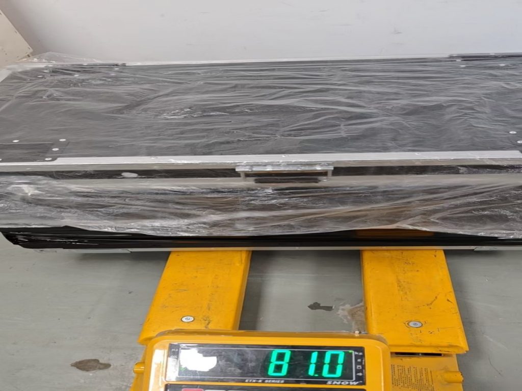 Arclumin TL1000-2.9I rental LED panels, factory test, United Kingdom order