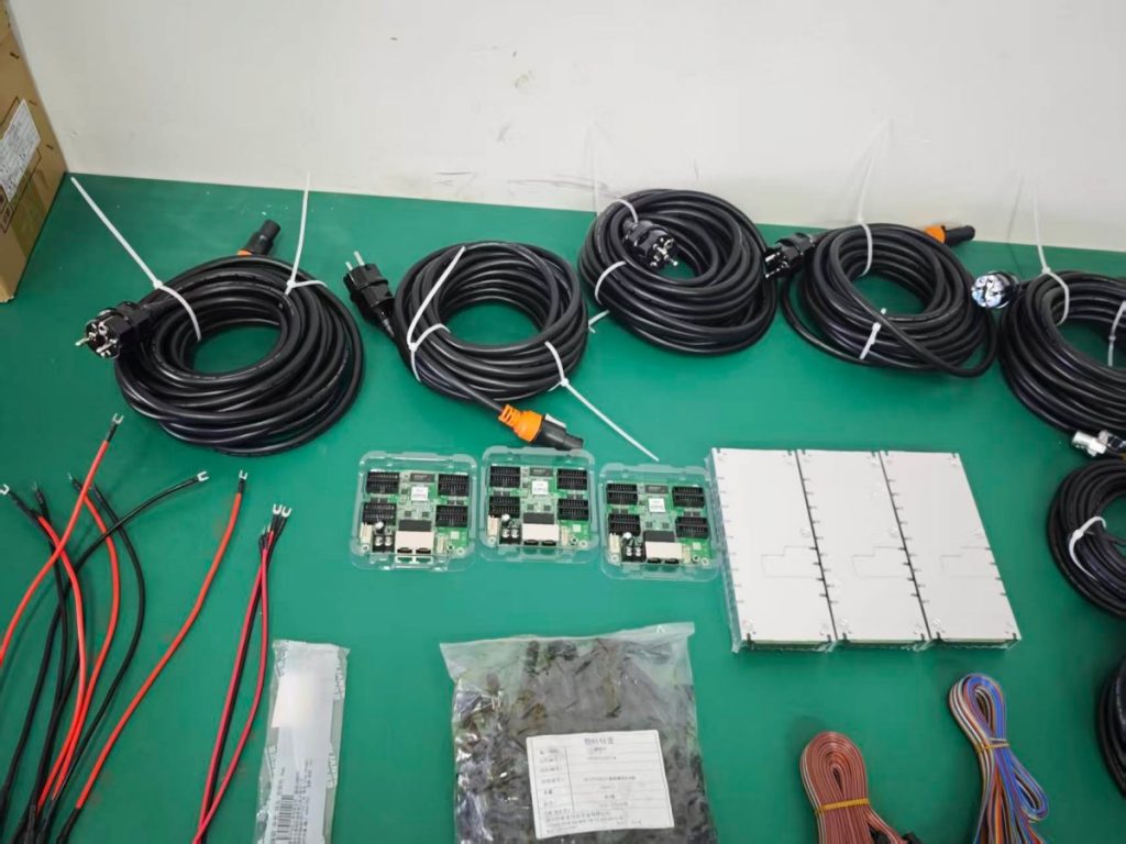 Arclumin TL1000-2.9O rental LED panels, factory test, Netherlands order